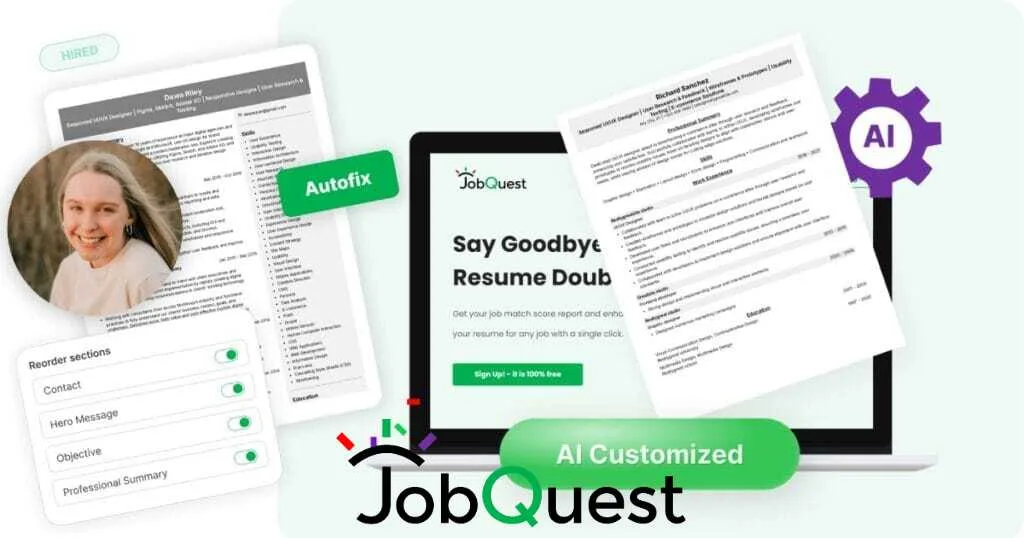 Сайт JobQuest.ai