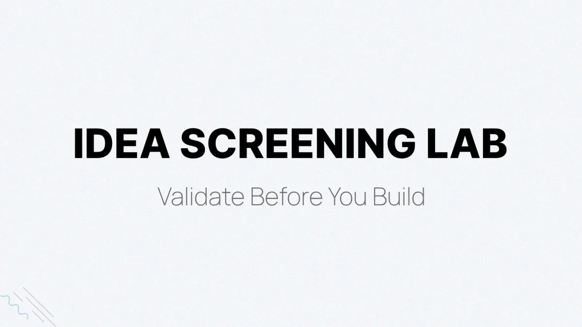 Сайт Idea Screening Lab