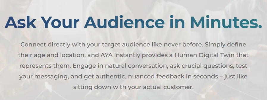 Сайт Ask Your Audience