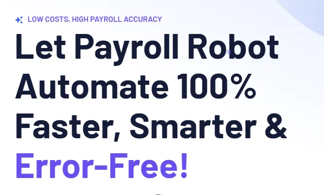 Сайт Payroll Robot