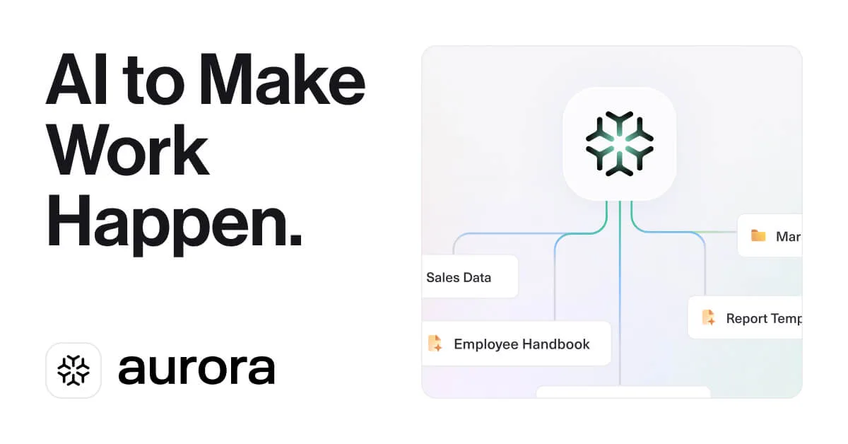 Сайт Aurora AI