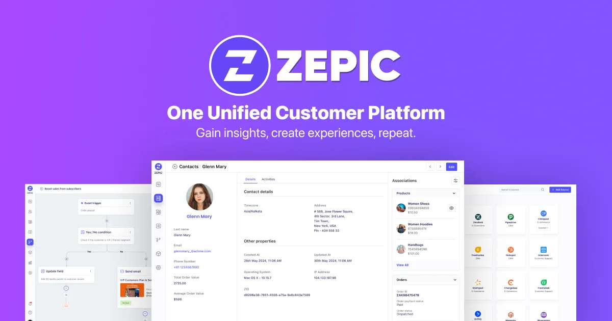 Сайт Zepic