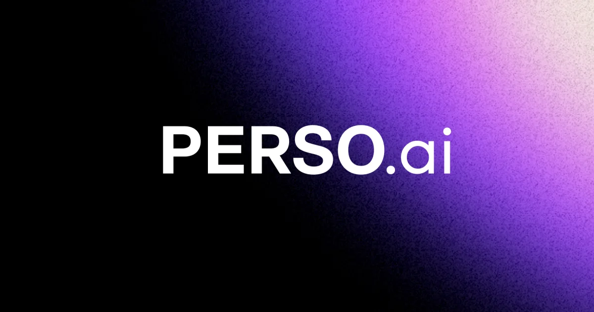 Сайт Perso.ai