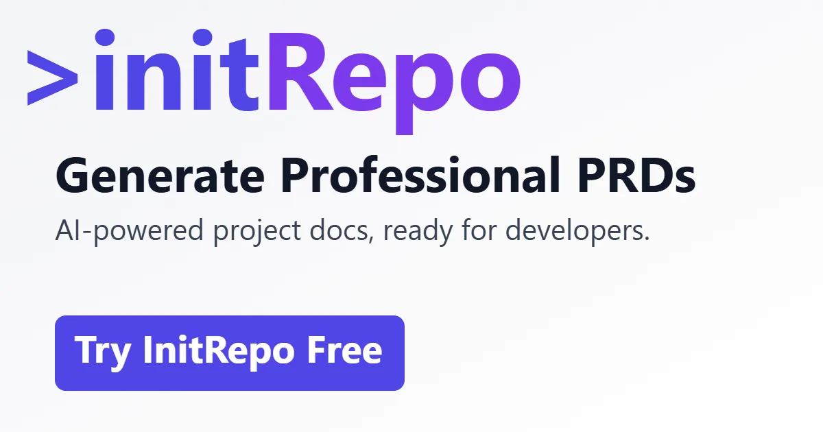 Сайт InitRepo