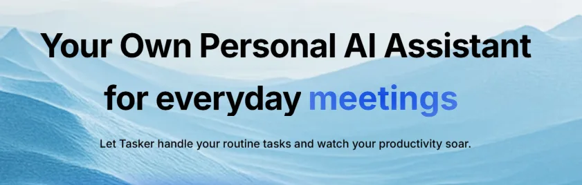 Сайт Tasker AI