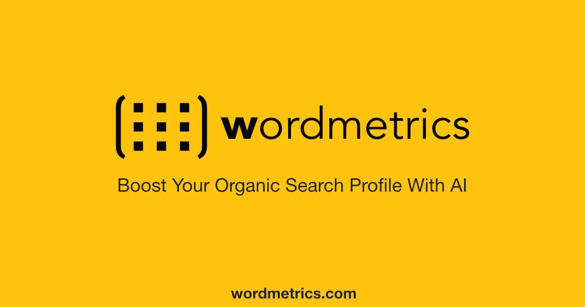 Сайт Wordmetrics