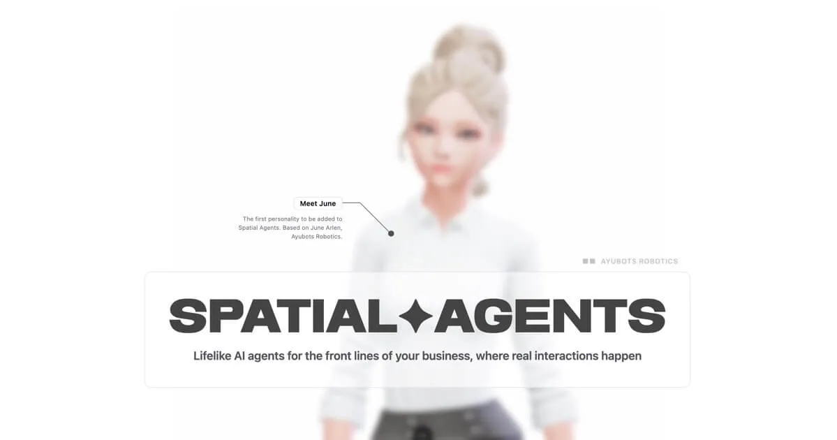 Сайт Spatial Agents