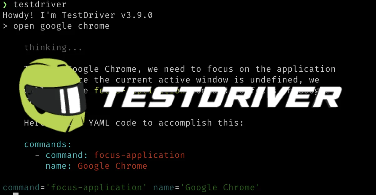 Сайт TestDriver AI