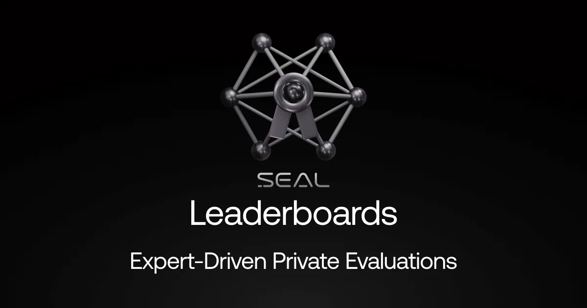 Сайт SEAL Leaderboard