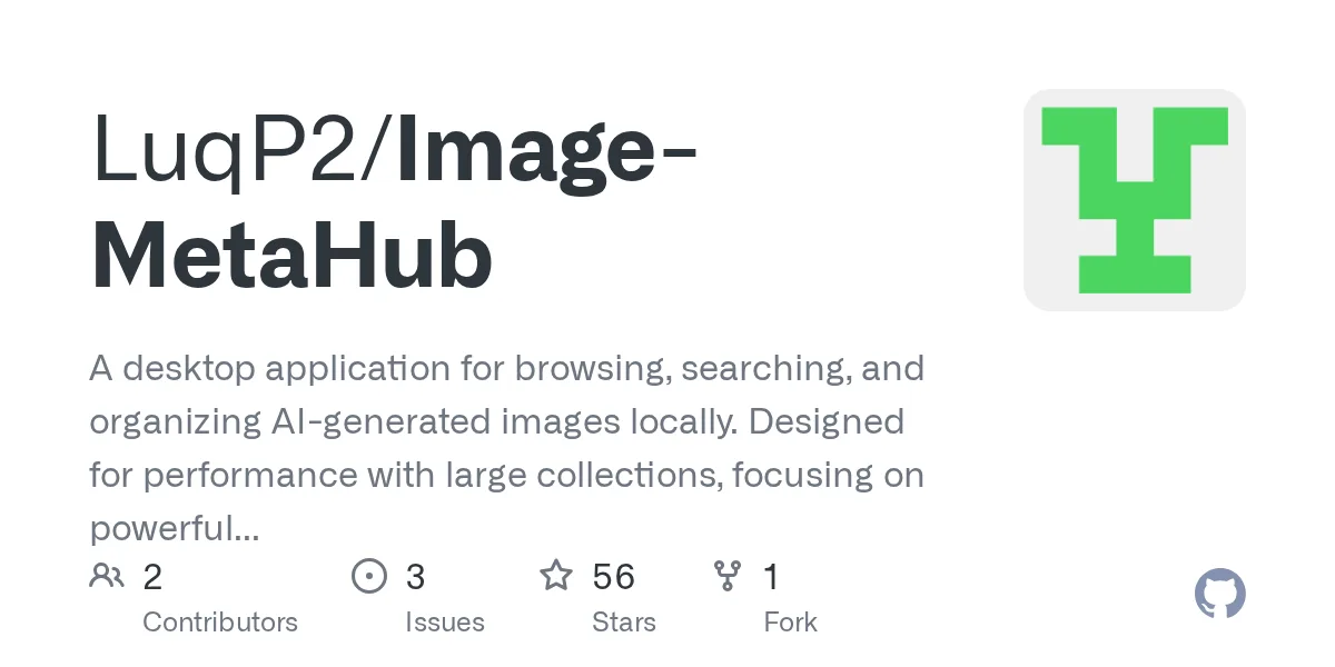 Сайт Image MetaHub