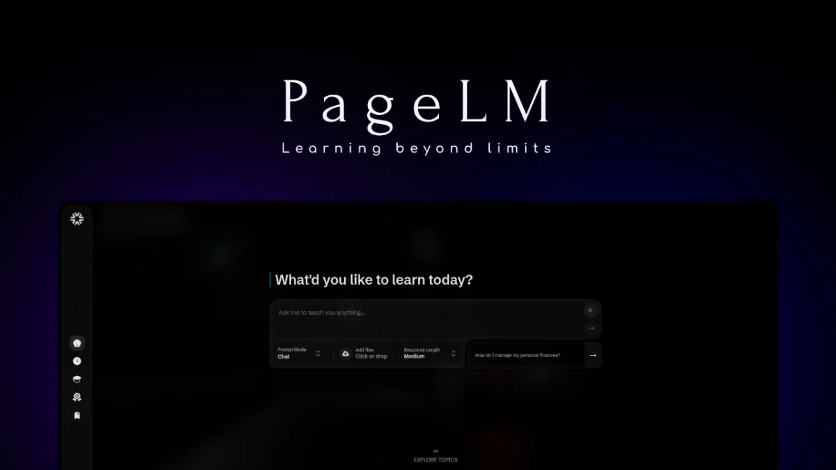 Сайт PageLM