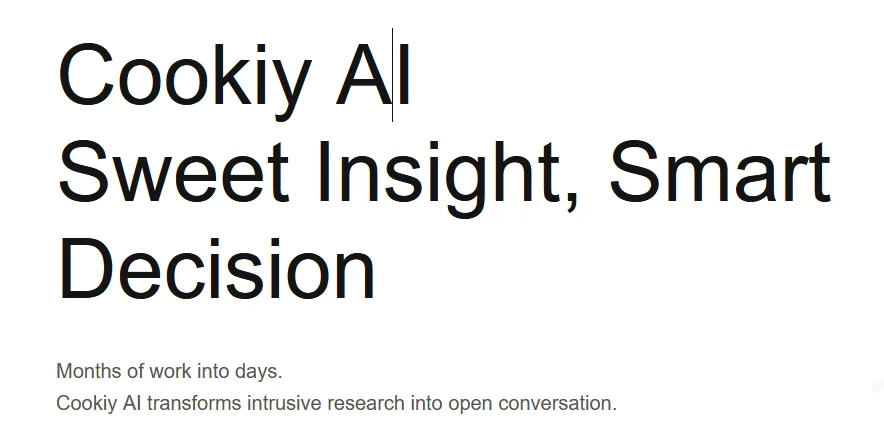 Сайт Cookiy AI