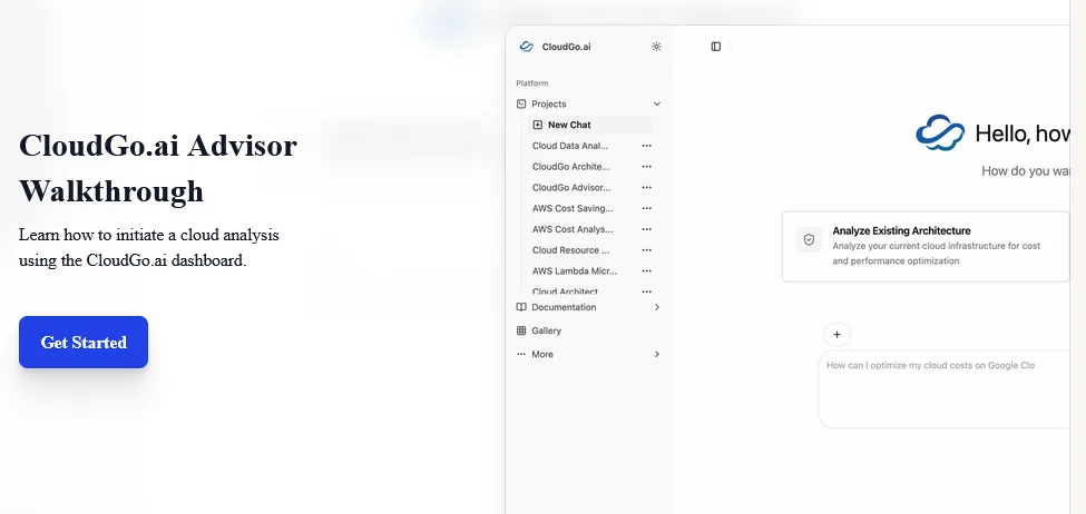 Сайт CloudGo.ai