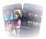 Логотип HitPaw AI Art Generator