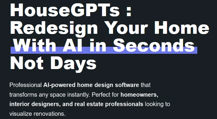 Сайт HouseGPTs