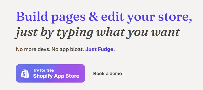 Сайт Fudge