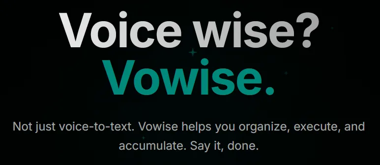Сайт Vowise