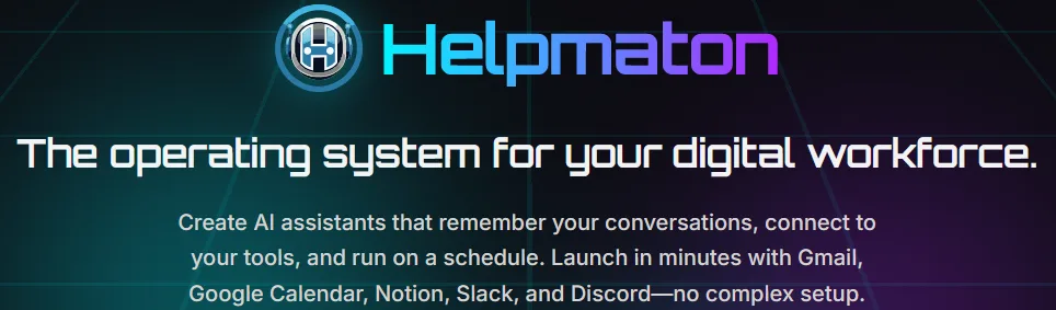 Сайт Helpmaton