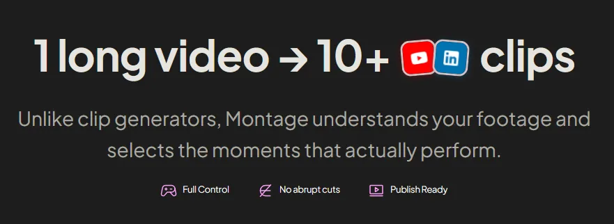 Сайт Montage