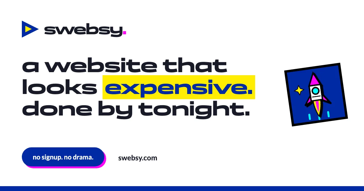 Сайт Swebsy