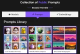 Логотип Public Prompts