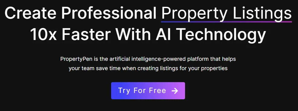 Сайт PropertyPen