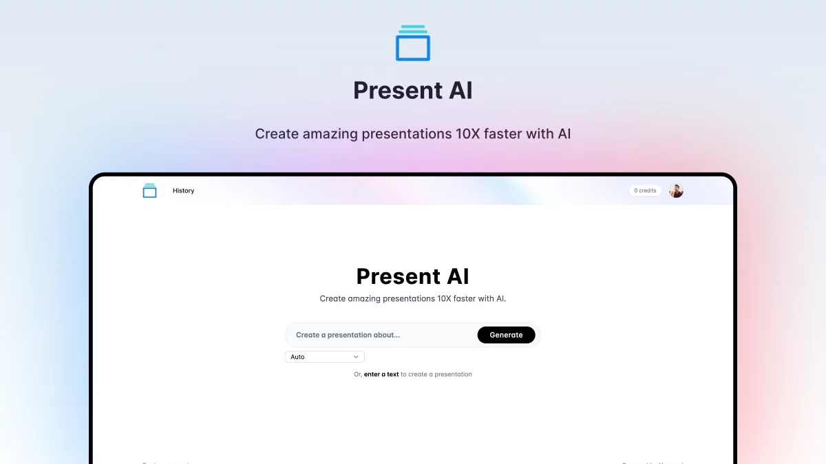 Сайт Present AI
