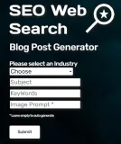 Логотип Blog Post Generator