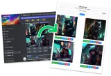 Логотип Midjourney Grid Splitter