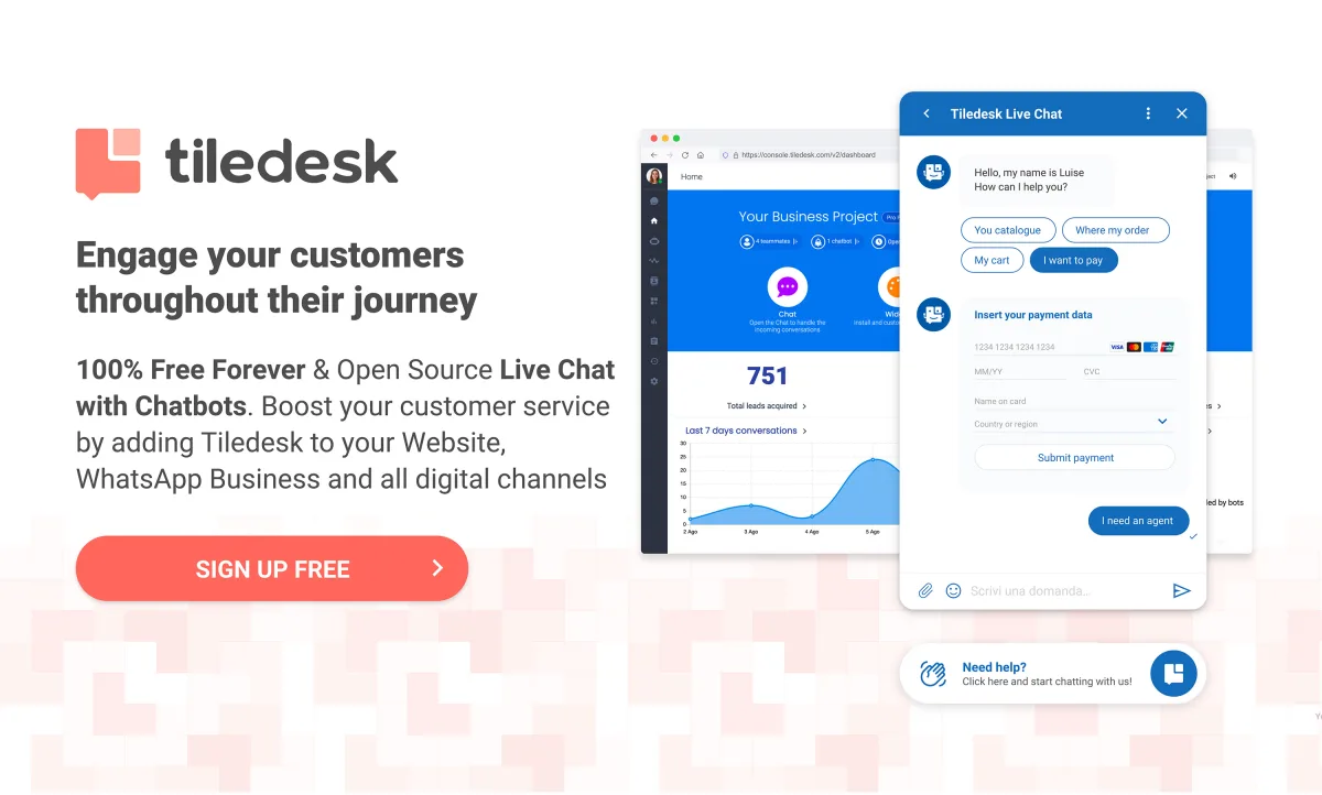 Сайт Tiledesk