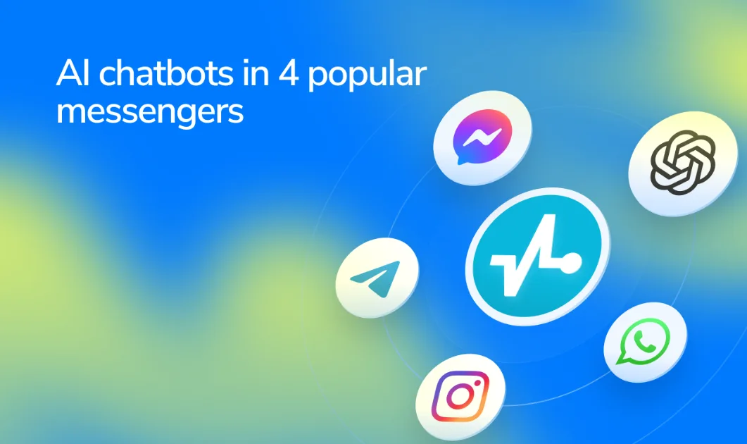Сайт AI Chatbots in Messengers