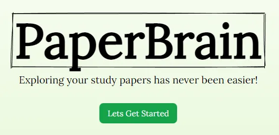 Сайт Paper Brain