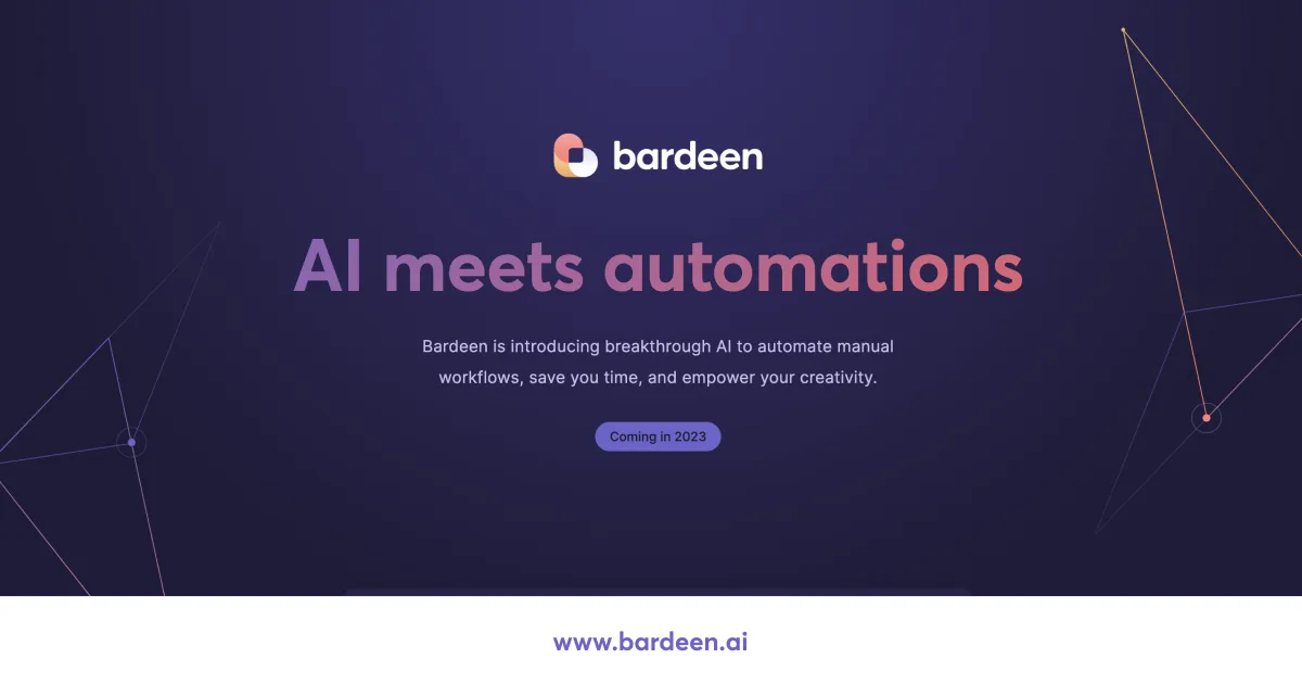 Сайт bardeen