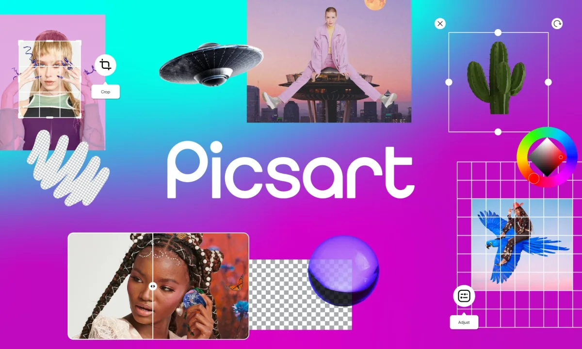 Сайт Picsart
