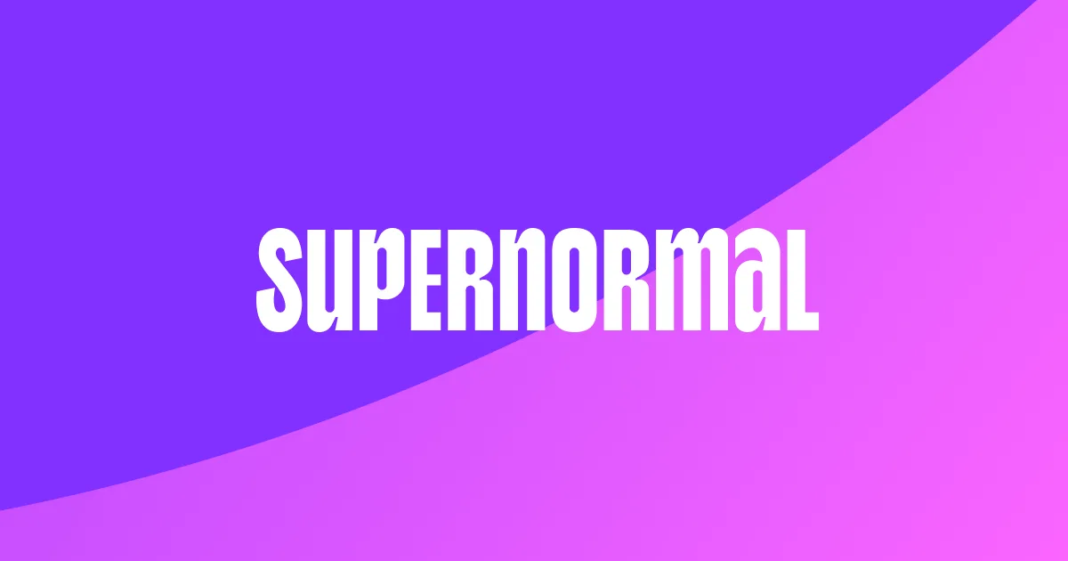Сайт Supernormal