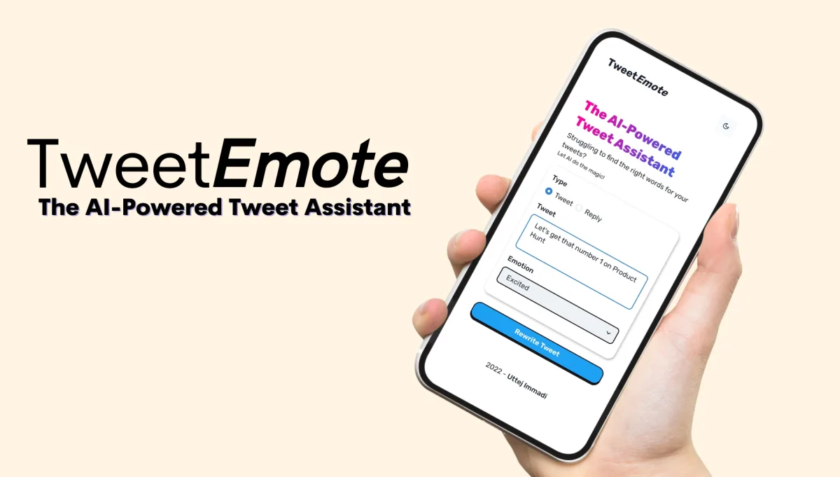 Сайт TweetEmote