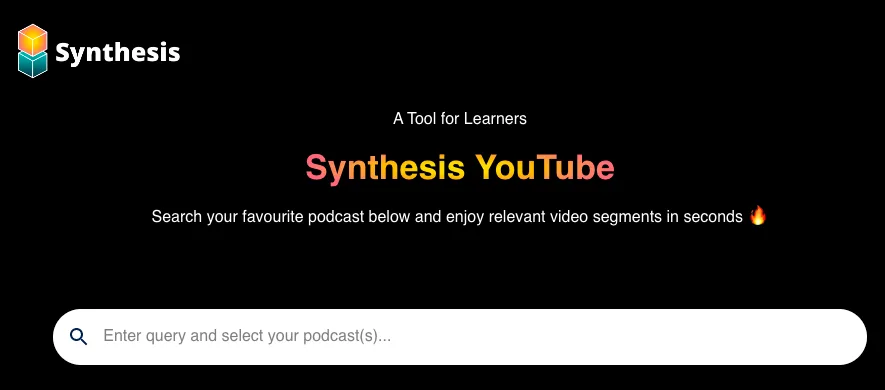 Сайт Synthesis YouTube
