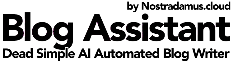 Сайт Blog Assistant