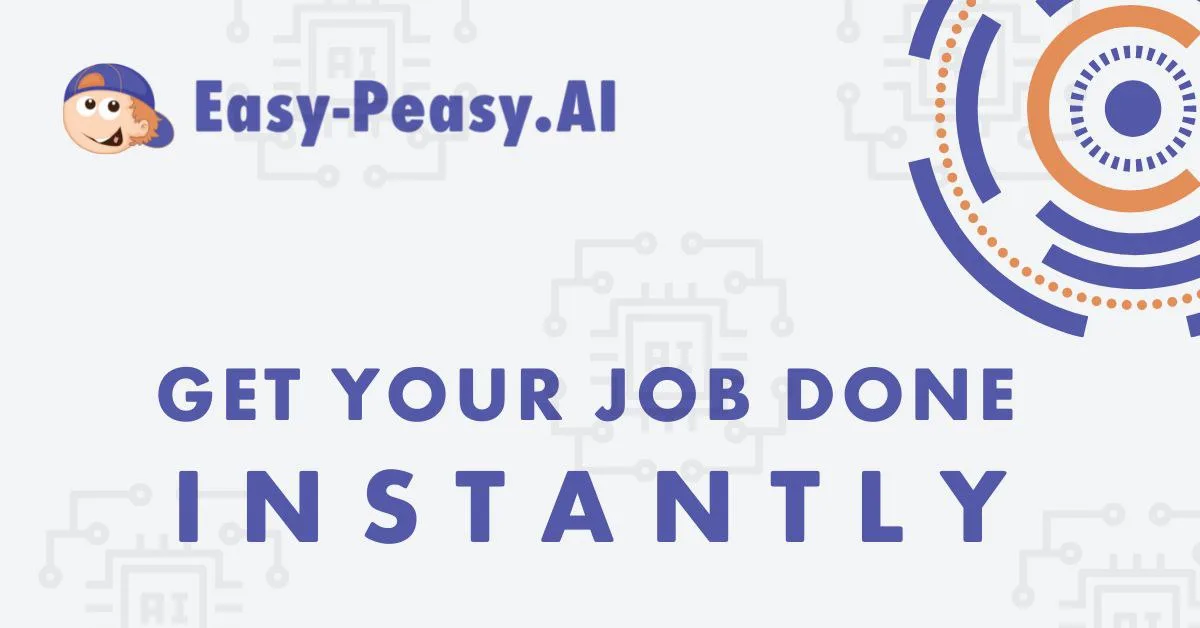 Сайт Easy-Peasy.AI
