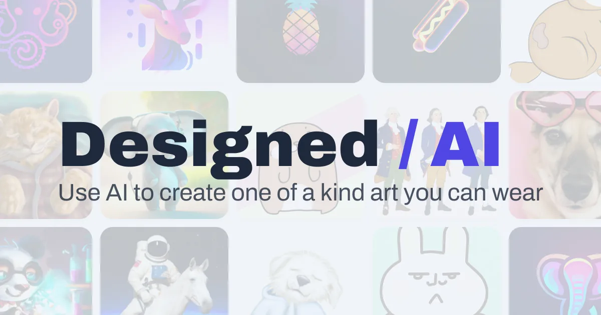Сайт Designed With AI