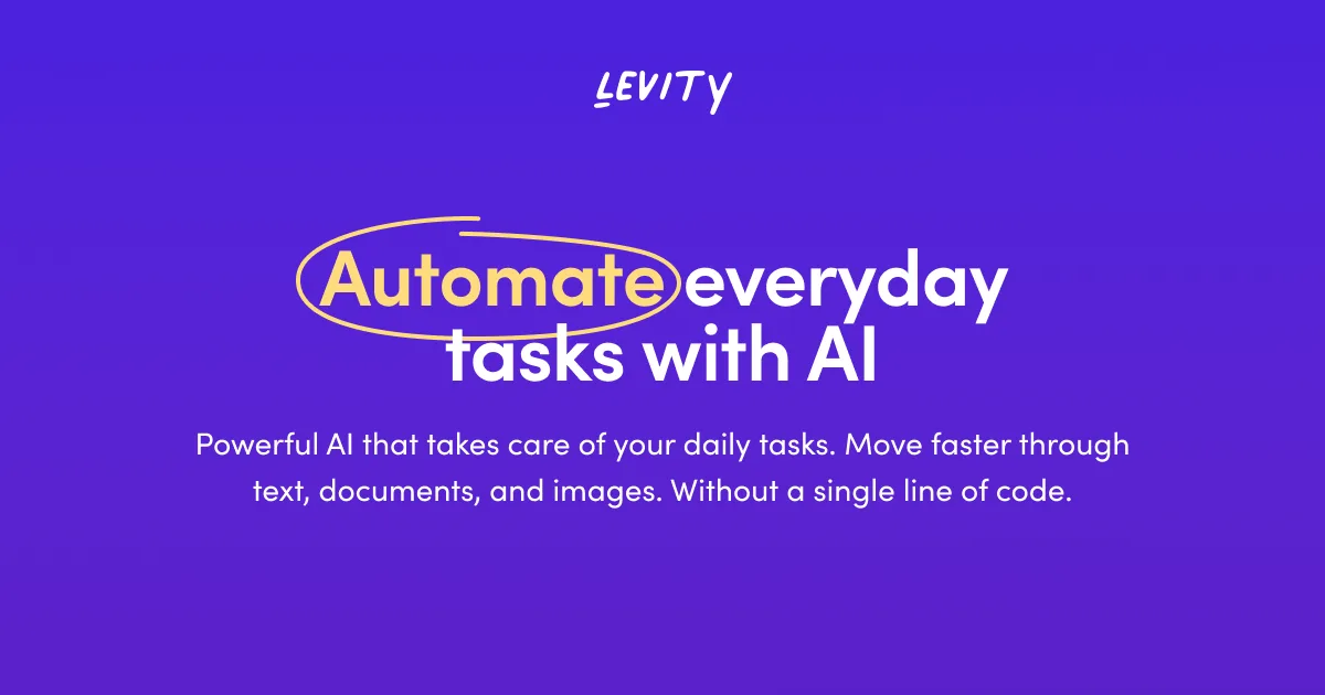 Сайт Levity