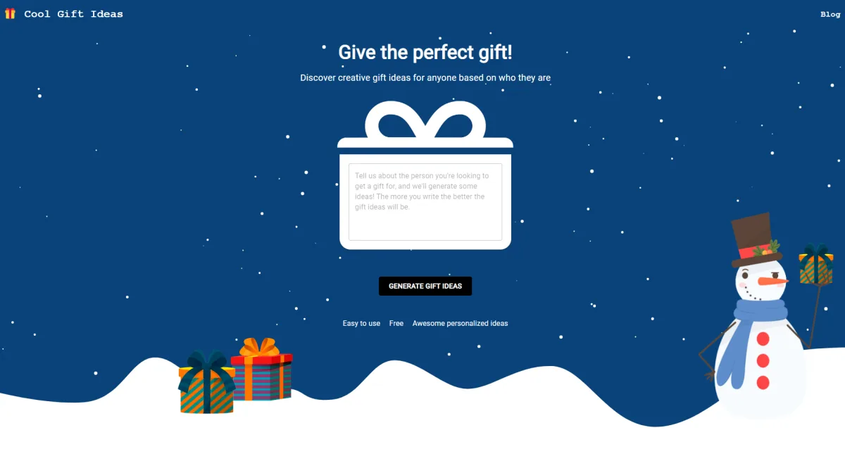Сайт Cool Gift Ideas