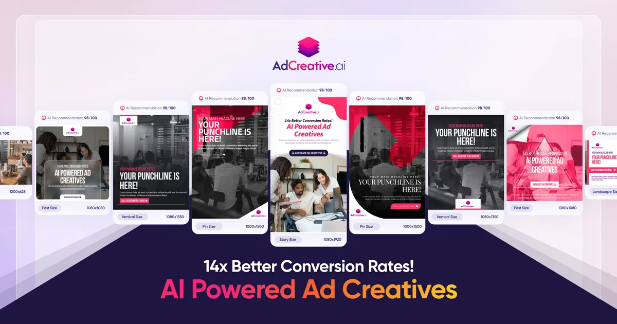 Сайт AdCreative.ai